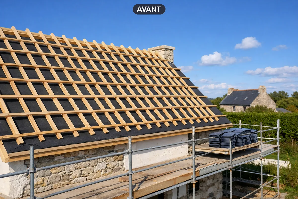 Expertise couvreur Fouesnant — photo 1